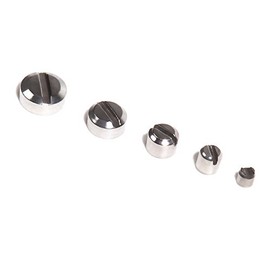 R-STYLE Metal Negative Mold Set of 30 Plastic Model Gunplas for Detail Up (Diameter 0.1 inch (2.5 mm)