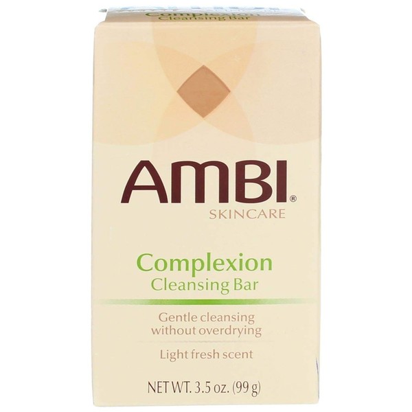 Ambi Complexion Cleansing Bar Soap, 3.5 oz (Pack of 8)