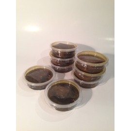 Raw Organic & Natural Moroccan Olive Oil With Lavender Black Soap 80g Savon Noir Beldi Hammam