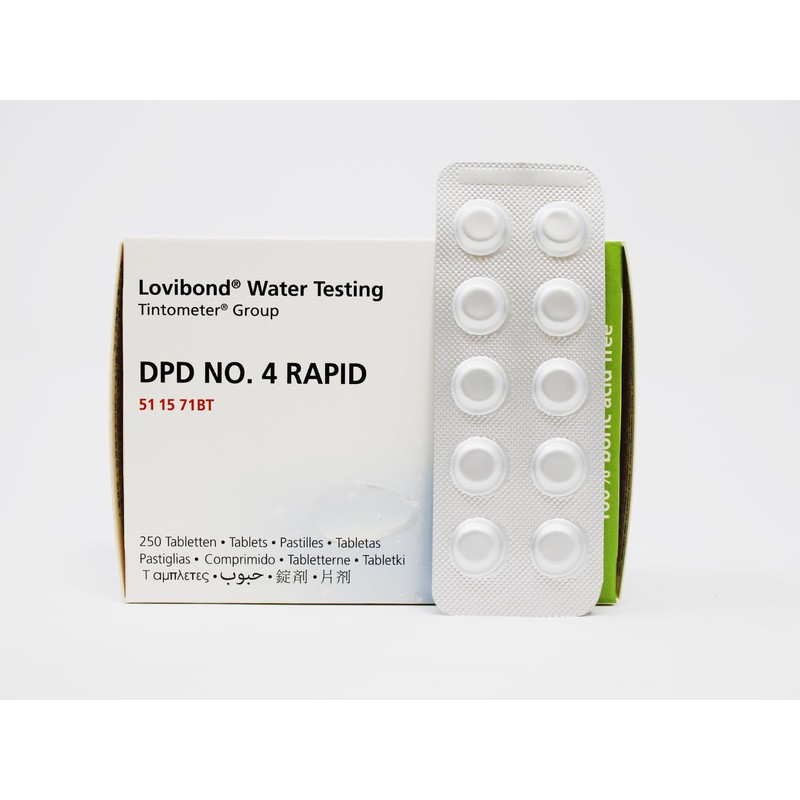 Lovibond DPD 4 Rapid Dissolve 250 Tablets