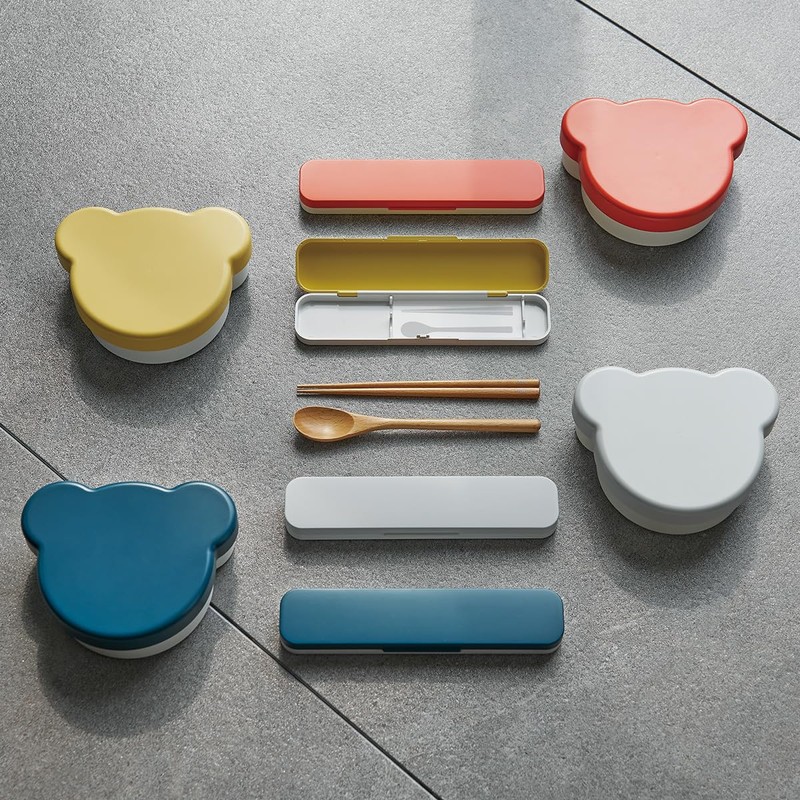 Tak KIDS DISH lunch cutlery set, orange JTN-0152-OR