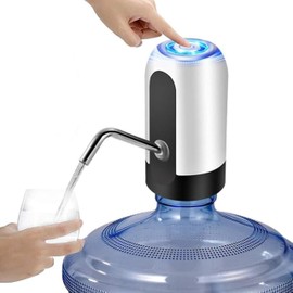 VERIFICADOS | Dispensador de Agua inalámbrico | Bomba de Agua Portátil USB Recargable, Bombeo Rápido Botella de Galón Universal Interruptor Automático