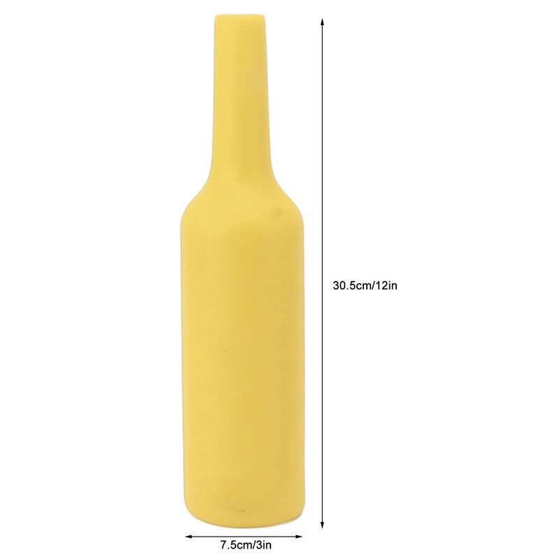 Bartender Practice Bottle Silicone Shatterproof Falling Resistant Soft Bartending Performance