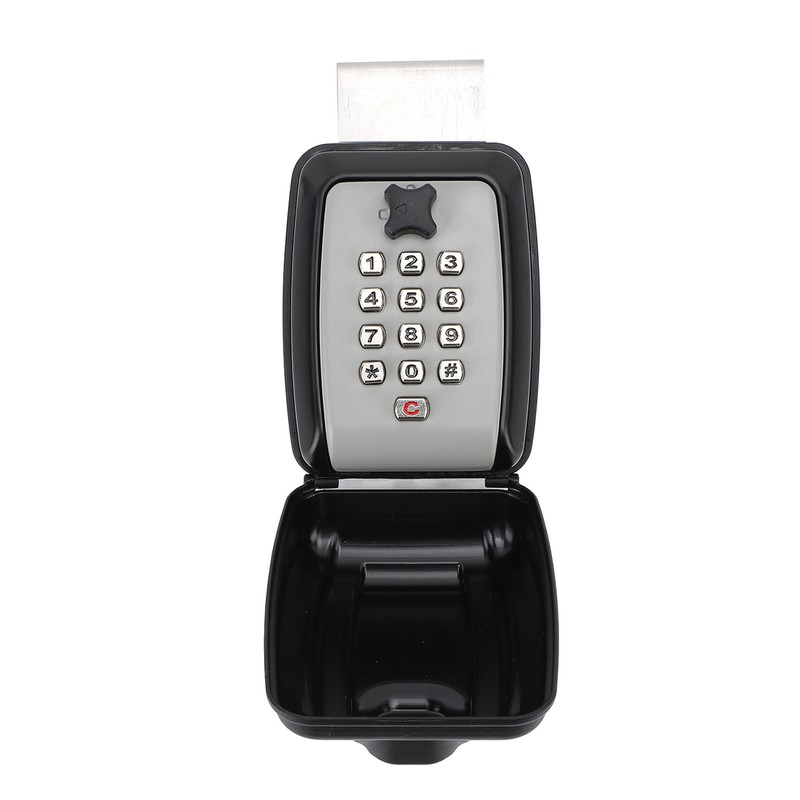 Punch Button Key Lock Box Waterproof 12 Digit Combination Car