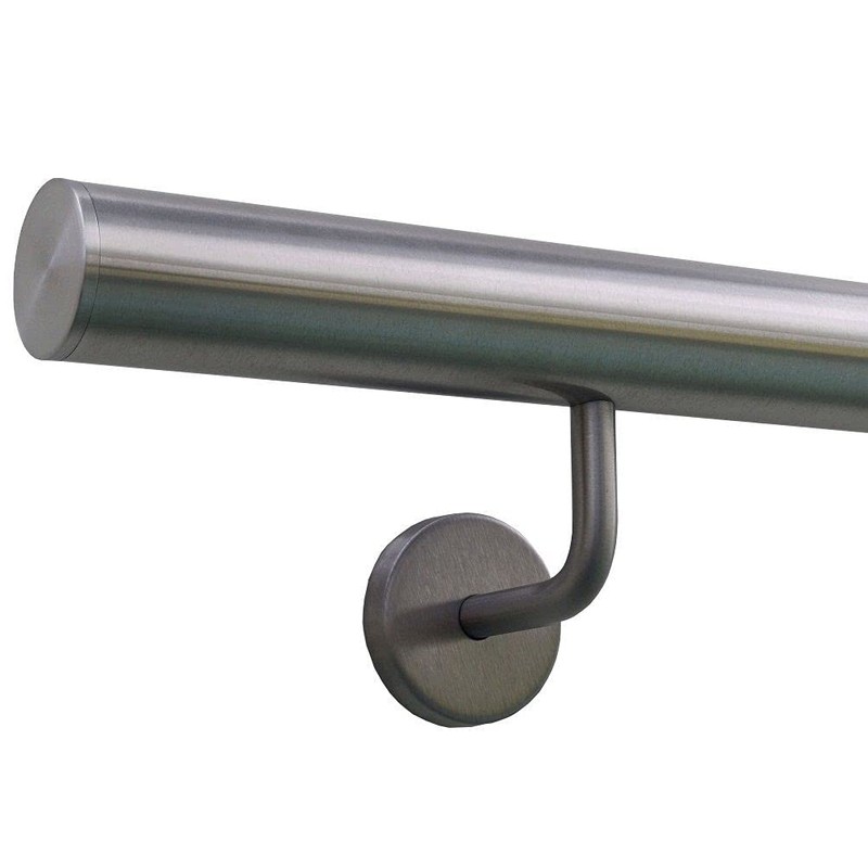TIBU End Cap Stainless Steel V2A for Pipe Diameter 48.3