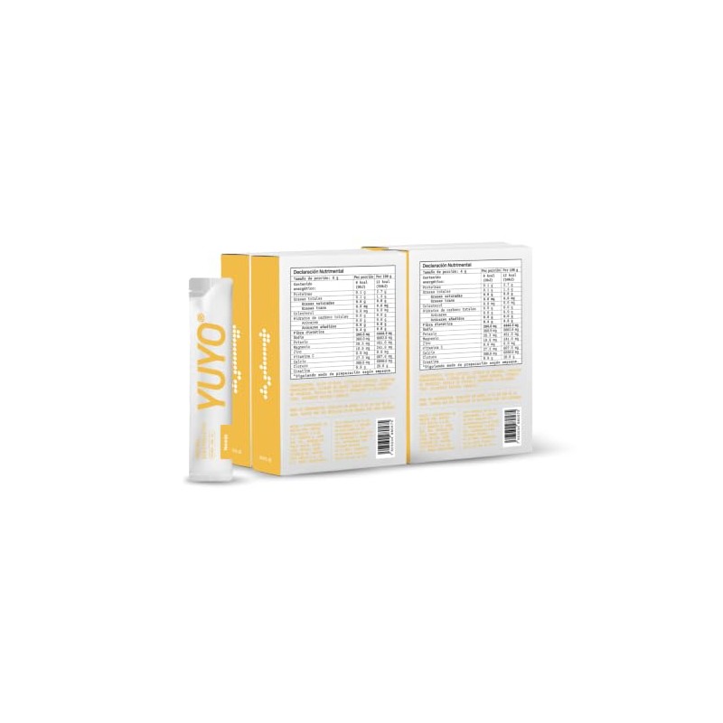 YUYO Electrolitos | 40 Sobres de Electrolitos en Polvo con