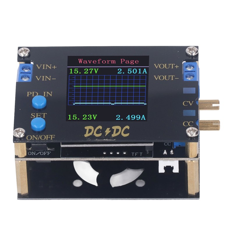 DC Buck Boost Converter Adjustable Voltage CC CV Power Supply