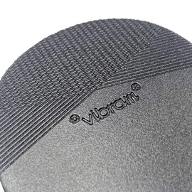 Vibram 5350 TTCH Vibram Heels, Black, No. 3 Sizes (Replacement Heel for Soles), black