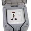Outdoor IP66 Waterproof Socket Box 16A Weatherproof Outdoor Switch Socket