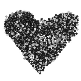 Ipetboom DIY Manicure Decor 2 Packs of Flatback Rhinestones in Ss12 Ss16 Nail Art Ornaments for Creative Nail Designs