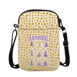 Crossbody Bag Tangled Lover Gifts Fairy Tale Gift Princess Fans Canvas Bag (R CB)