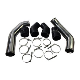 BST BSSP Stainless Steel Intercooler Pipe Kit & Boots Compatible with 2013-2018 Dodge Ram 2500/3500 6.7l Cummins Diesel Trucks Driver & Passenger Sideing & Piping Kits