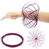 Zayin Flow Ring Spinner Ring Arm Toy,3D Geometric Magic Flow