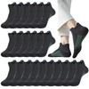 10 Pairs Athletic Ankle Socks for Men Breathable Low Cut
