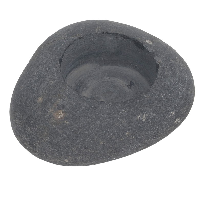 Pebble Candle Holder Handmade Decorative Stone Tealight Candle Holder for