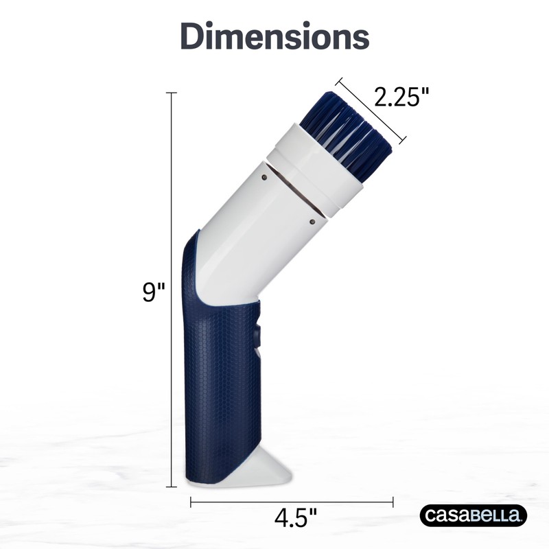 Casabella Power Spin Handheld Scrubber