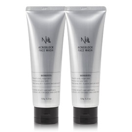 MENS NULL Face Wash Acne Oiliness Mens Skin Irritation (Face Wash 120g ×2)