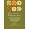 25 Custom Thanksgiving Dessert Invitations with Envelopes