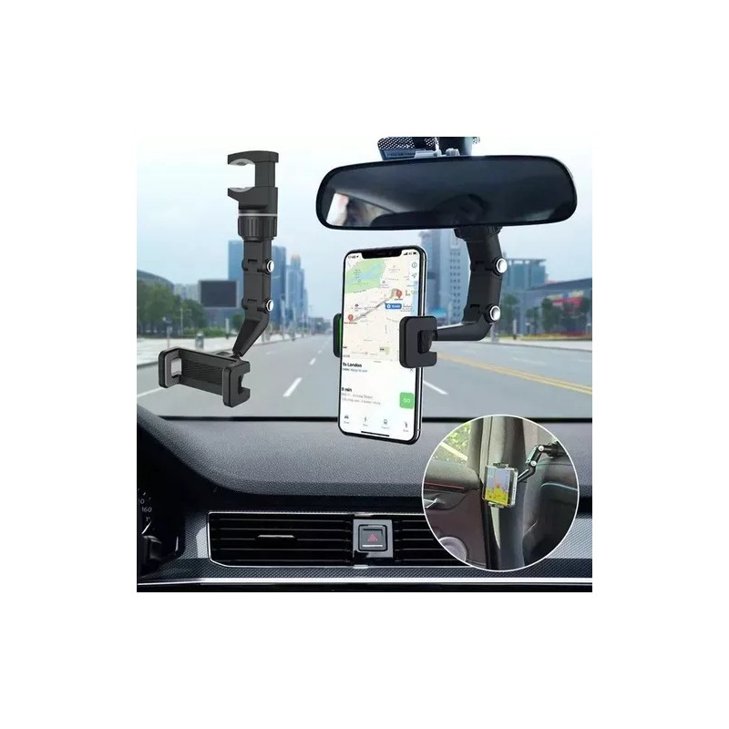 Taej 85 10 Soportes Multifuncion Base Para Celular Auto Retrovisor