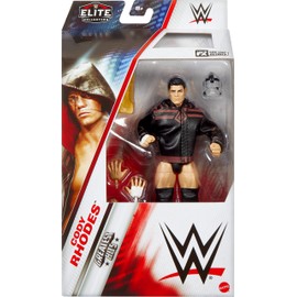 Mattel Mattel WWE Elite Action Figure & Accessories, Greatest Hits 2025, 6-inch Collectible Cody Rhodes The American Nightmare with 25 Articulation Points & Swappable Hands