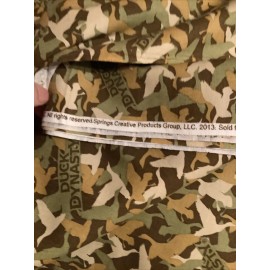 Springs Creative Duck Dynasty Camouflage Cotton Fabric Brothers Of The Beard BTY