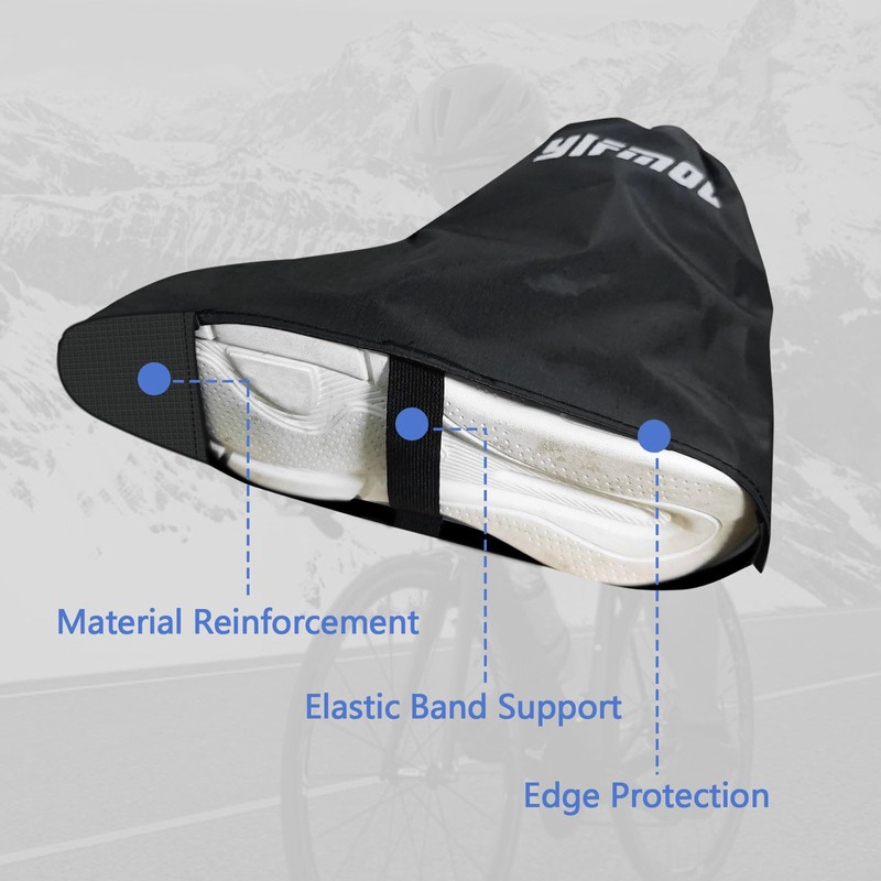 YIFMOO Waterproof Shoe Covers, Rain Cover Bicycle with Reflective and