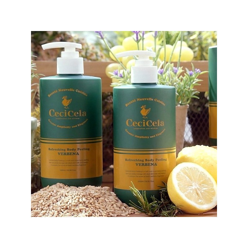 (CeCi Cella) CeCi Cella Body Peeling 500ml x 3 Refreshing