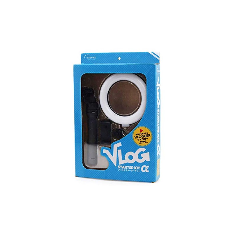 Etsumi Lite Smartphone Tripod Set VLOG Starter Kit Alpha VE-2255