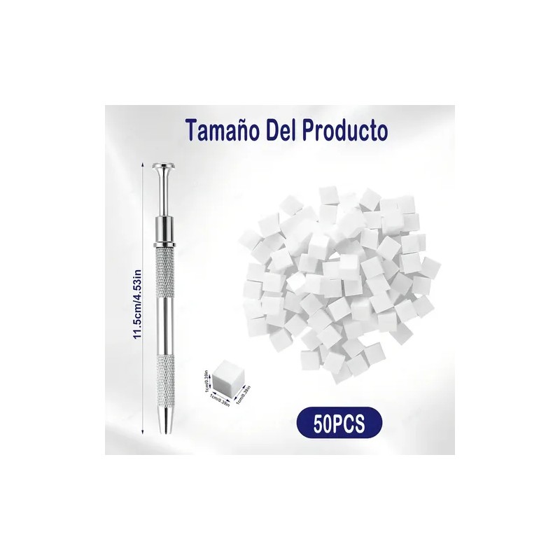 Esponjas Suaves Para Uñas Con Degradado Y Bolígrafo Agarre