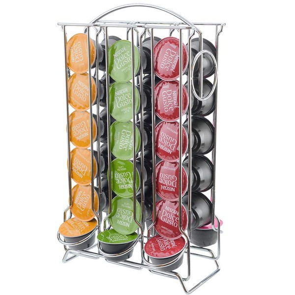 Wincle CapStand Dedicated Dolce Gusto Capsule Holder, Stylish Storage for Dolce Gusto Capsules, "Capsules Sold Separately" (Holds 36)
