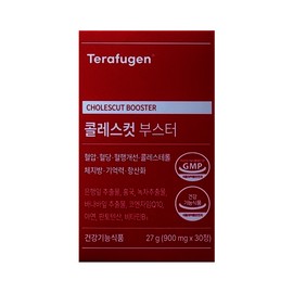 Therapugen Cholecut Booster 900mg x 30 tablets (1 box) / 테라퓨젠 콜레스컷 부스터 900mg x 30정 1박스