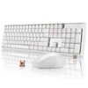 darkFlash Wireless Mechanical Keyboard and Mouse for Office, 106 Keys