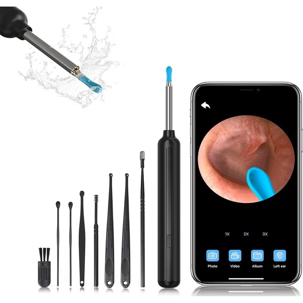 Ear Wax Removal, Ear Wax Removal Tool Camera Built-in 1080P