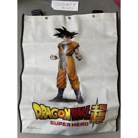Bandai NYCC 2021 Bandai Dragon Ball Z SUPER Hero Tote Backpack Bag 23x19 w Cards NEW