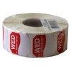DayMark Day of The Week 1" x 1" Removable Label,