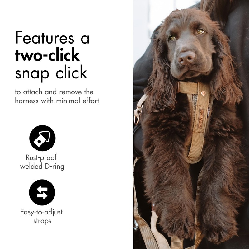 EzyDog Adjustable Chest Plate Harness - Small, Medium, XL, &