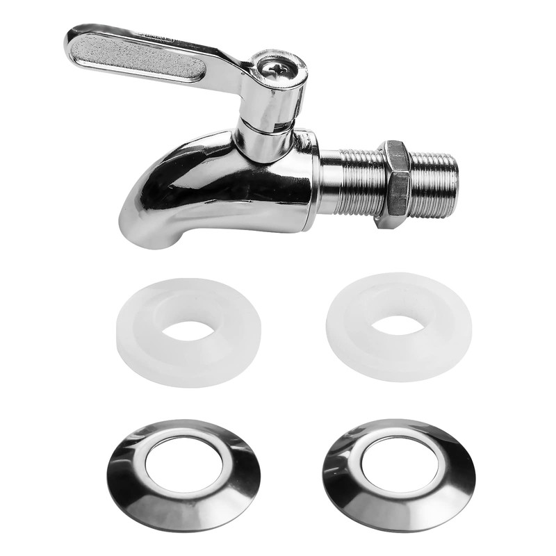 Replacement Spigot for Beverage Dispenser, Stainless Steel Spigot for Drink