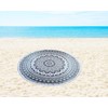 Round Beach Tapestry Mandala Boho Hippie Blanket Indian Cotton Bohemian