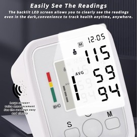 Blood Pressure Monitor CE Approved UK, Manual Blood Pressure Kit, Upper Arm Blood Pressure Machine for Home Use, Heart Rate Monitor, Hypertension Detector, Irregular Heartbeat Detection Sucasa
