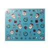 Generic Christmas Santa Snow Presents Ornaments Wreath 3D Nail Sticker