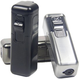 Cuboid Shaped Quad Flame Cigar Torch Lighter Adjustable Refillable Gunmetal