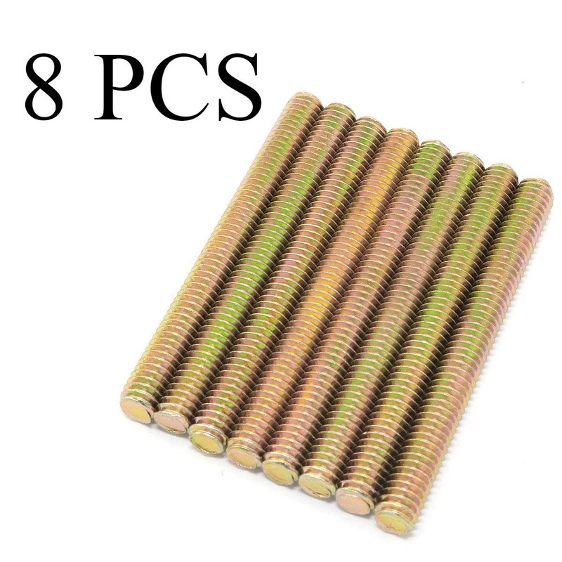 Pro Bamboo Kitchen 8pcs Color Zinc Full Thread Screw 5/16x3