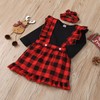 Conjunto de falda de algodón para bebés y niñas, Pelele