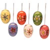 Original Erzgebirge Volkskunst Frieder & Andre Hand-Painted Easter Eggs with