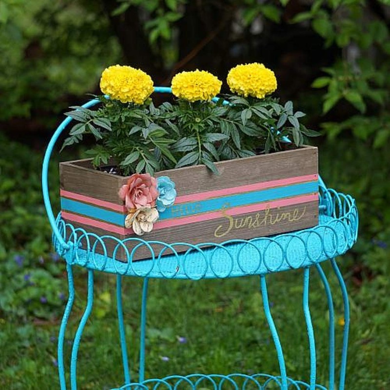 DecoArt Patio Paint 2-Ounce Sunshine Yellow Acrylic Paint