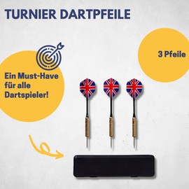 Best Sporting Tournament Strike Darts - 3 x 18g - Tournament Darts with Case