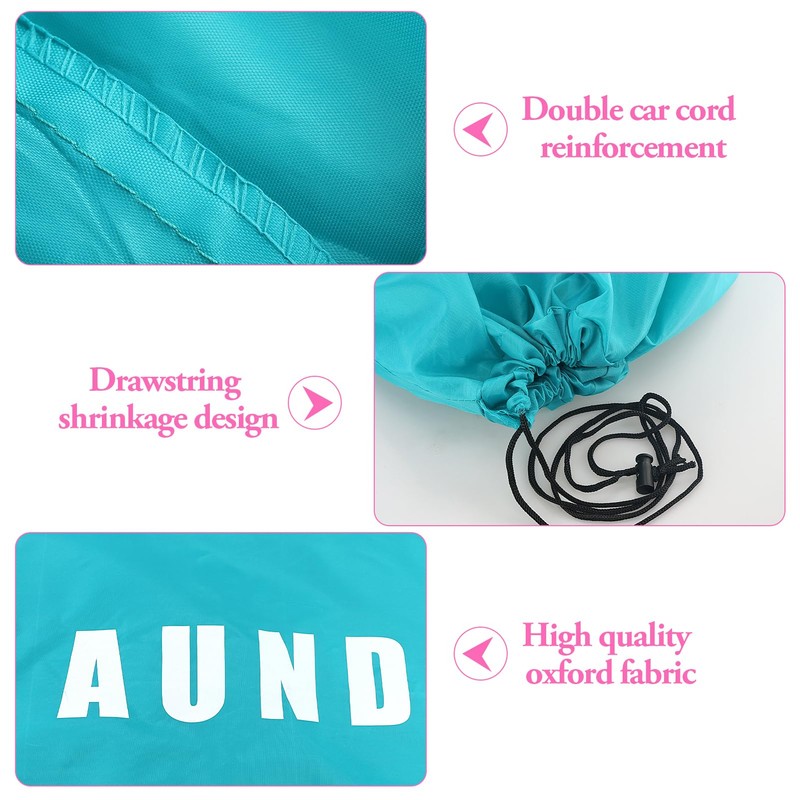 2 Pack Upgrade Extra Large Travel Laundry Bag with Drawstring,
