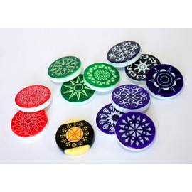 StonKraft Pool Ball Striker Standard Size for Carrom Board Game with Case - Pack of 1 - Assorted Color