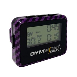 Gymboss Charge Interval Timer and Stopwatch - (Carbon Purple Hardcoat)