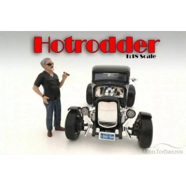 American Diorama Hotrodders Bill Figurine, American Diorama 24010 - 1/18 Scale Hobby Accessory